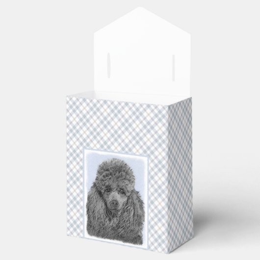 Ballotins Peinture de caniche Miniature Jouet noir Art origi (Ouvert)