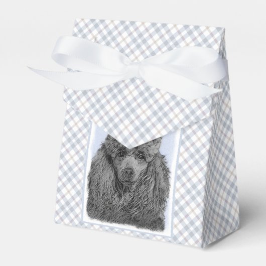 Ballotins Peinture de caniche Miniature Jouet noir Art origi (Verso)