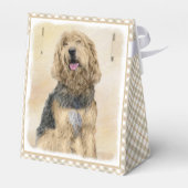 Ballotins Peinture d'Otterhound - Joli art original de chien (Arrière)