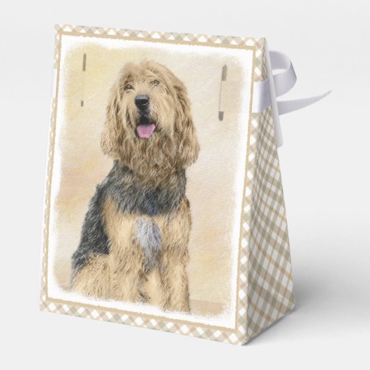 Ballotins Peinture d'Otterhound - Joli art original de chien (Arrière)