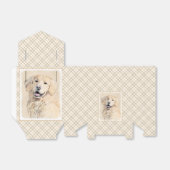 Ballotins Peinture Golden Retriever - Joli art original chie (Déplié)