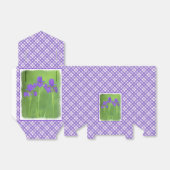 Ballotins Peinture Iris Violet - Art Fleur Originale (Déplié)