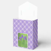Ballotins Peinture Iris Violet - Art Fleur Originale (Ouvert)