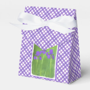 Ballotins Peinture Iris Violet - Art Fleur Originale