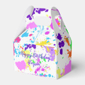 Ballotins Peinture néon, Douze ans, Bat Mitzvah, Merci, (Arrière)