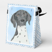 Ballotins Peinture pointeur germanique - Art original (Arrière)