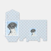 Ballotins Peinture pointeur germanique - Art original (Déplié)