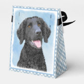 Ballotins Peinture Retriever recouverte de boue - Art Chien  (Arrière)