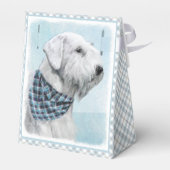 Ballotins Peinture Sealyham Terrier - Cute Original Chien Ar (Arrière)