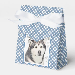 Ballotins Peinture sur malamute en Alaska - Beau art origina