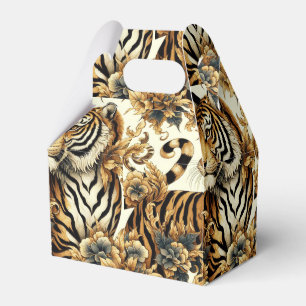 Ballotins Peinture vintage de tigre d'or