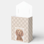 Ballotins Peinture Vizsla - Joli art original chien (Ouvert)