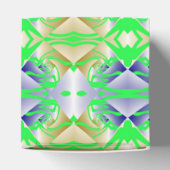 Ballotins Peintures vertes sur motif de diamant (Haut)