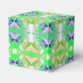 Ballotins Peintures vertes sur motif de diamant (Arrière)