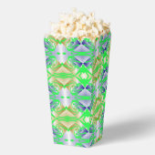 Ballotins Peintures vertes sur motif de diamant (Sauté)