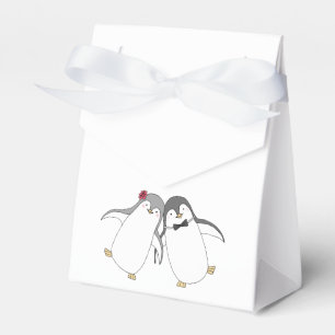 Ballotins Penguin Mariage Favor Box Cute Penguin Mariage