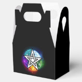 Ballotins pentagramme du Wiccan (Ouvert)