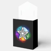 Ballotins pentagramme du Wiccan (Ouvert)
