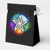 Ballotins pentagramme du Wiccan (Arrière)