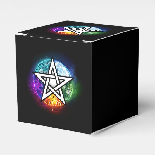 Ballotins pentagramme du Wiccan (Verso)