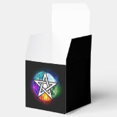 Ballotins pentagramme du Wiccan (Ouvert)
