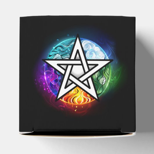 Ballotins pentagramme du Wiccan (Haut)