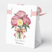 Ballotins Peonées roses et Mariage citron (Arrière)