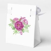 Ballotins Peonies d'aquarelle de Bourgogne Ballotin personna (Arrière)