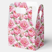 Ballotins Peonies Print Party Boîte de traitement (Ouvert)