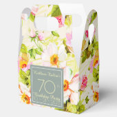 Ballotins Peonies roses 70e anniversaire Merci Ballotin (Ouvert)