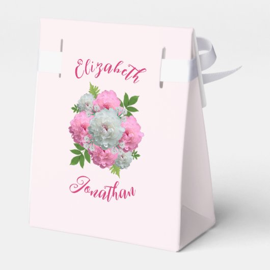 Ballotins Peony Bouquet Mariage (Arrière)