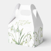 Ballotins Perce-Neige 60e Anniversaire Aquarelle Botanique (Arrière)