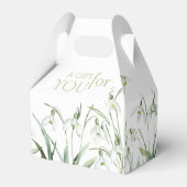 Ballotins Perce-Neige 60e Anniversaire Aquarelle Botanique (Verso)