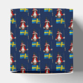 Ballotins Père Noël Avec Drapeau De Suède (Haut)