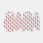 Ballotins Père Noël Avec L'Enseigne Des Etats-Unis (Déplié)