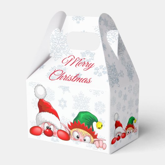 Ballotins Père Noël et Elf Cute et drôle Caractères Pékin (Verso)
