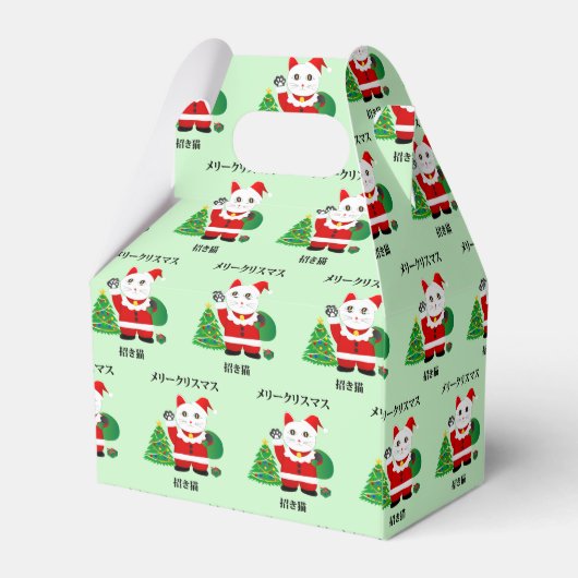 Ballotins Père Noël Maneki Neko (Arrière)
