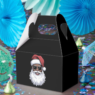 Ballotins Père Noël Noir Xmas Santa Afro Afro-Américain