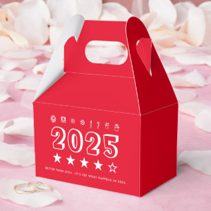 Ballotins Père Noël rouge de Noël drôle modifiable