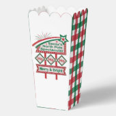 Ballotins Père Noël's Retro Marquee - Ho Ho Ho Joyeux et lum (Verso)