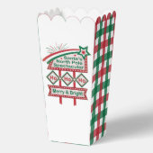 Ballotins Père Noël's Retro Marquee - Ho Ho Ho Joyeux et lum (Recto)