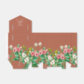 Ballotins Périwinkle Burnt Orange Terracotta Mariage (Déplié)