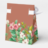 Ballotins Périwinkle Burnt Orange Terracotta Mariage (Arrière)