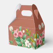 Ballotins Périwinkle Burnt Orange Terracotta Mariage (Arrière)