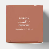 Ballotins Périwinkle Burnt Orange Terracotta Mariage (Haut)