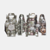 Ballotins Perles à cordes roses et argentées (Déplié)