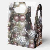 Ballotins Perles à cordes roses et argentées (Ouvert)