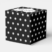 Ballotins Perles Blanches Sur Fond Noir (Arrière)