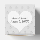 Ballotins Perles Blanches Sur Gris (Haut)