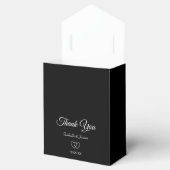 Ballotins Perles chic sur mariage noir (Ouvert)